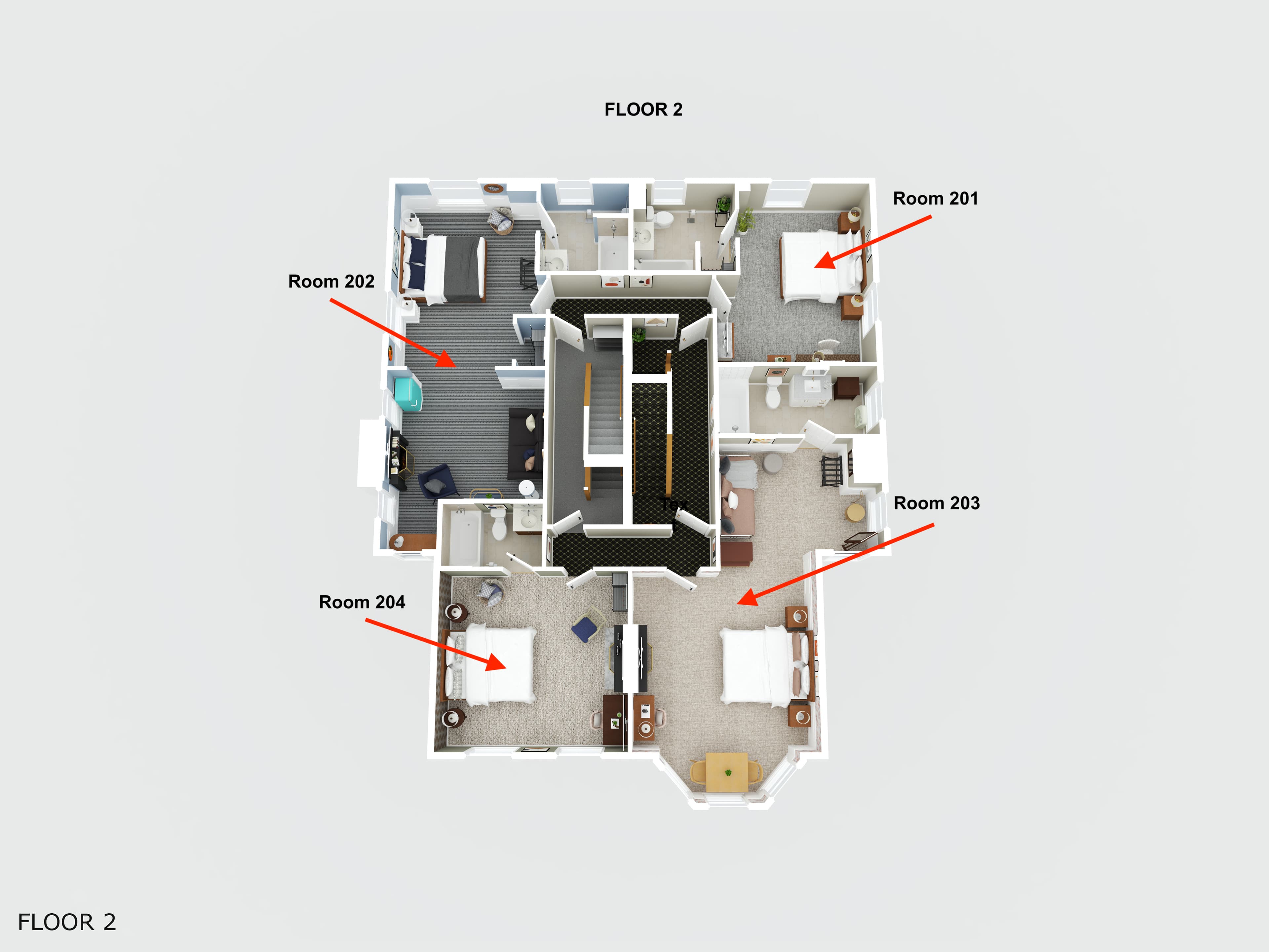 Floor Plan 2nd Floor